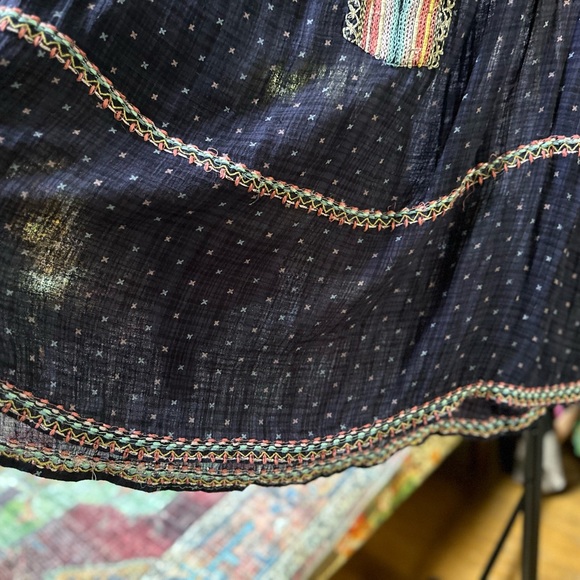 Free People Talia Embroidered Blouse - Picture 10 of 16